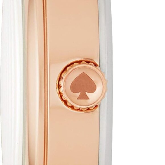 Kate Spade New York Women's Metro Stainless Steel Quartz Watch, Rose Gold, Pink - Picture 2 of 8